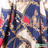 Satin Chiffon Drape Fabric Leopard Chain Daisy Printed Chiffon for Summer Dresses Pajamas Home Wear Per Meters