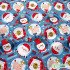 Christmas Decoration Fabric for Sew DIY Handmade Snowman Doll Tree Elk Santa Claus by Half Meter