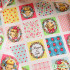 Cotton Fabric Handmade DIY for Sewing Clothing Book Clothes Flowers Strawberry Cartoon Girl Margaret by Half Meter