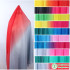 shade chiffon ombre material 2 tone 100D chiffon gradient tissu flowing evening dress fabric for wedding gowns