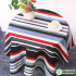 Thick Cotton Stripe Flowers Floral Printed Canvas Fabric for Tablecloths Sofa Shoes Curtain Home Decor By the Half Meter