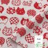 Flamingo Printed Cotton Linen Fabric for Curtains Tablecloths Doll Clothes Home Textile  by The Metre_4