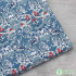 William Morris Fabric Thin Cotton Poplin Classic Pattern for Sewing Dresses Clothes by Half Meter