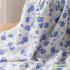 Chiffon Fabric Bubble Wrinkle Printed Floral for Sewing Maxi Dress Thin Summer Cloth by Meters