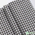 Houndstooth Fabric Cotton Linen Sofa Cloth Table Polyester Furniture Decoration by Half Meter