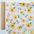Cotton Twill Fabric Patchwork Flowers Pastoral Floral Printed for Sewing Bedding DIY Handmade by Half Meter