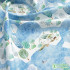 Rainbow Leaf Cotton Printed Muslin Fabric Digital Printing DIY Doll Clothes for Sewing Tote Bag Hair Ring By Half Meter