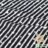 Viscose Fabric Alphabet Graffiti Stripes Houndstooth Kanji Black and White Rayon for Sewing Clothes by Half Meter
