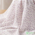 Chiffon Fabric Bubble Wrinkle Printed Floral for Sewing Maxi Dress Thin Summer Cloth by Meters