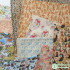 Vintage Muslin Fabric Zakka Digital Printed Cotton For DIY Dolls Clothes Quilting Dresses By Meters