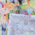 Pure Cotton Fabric Printed Whale Ocean Forest Breathable Soft Skin-friendly for Sewing Clothes By the Meter