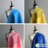 Strip Scuba Knitting Fabric Bump Thick Three Dimensional Profile Solid Color Elastic Short Skirts DIY Handmade By Half Meter