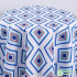 Geometric Canvas Fabric Stripes Triangle Polyester for Tablecloths Curtains Pillows Handmade DIY per Meters