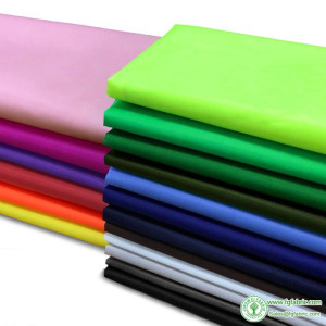 210D Thin Waterproof PU Coated Outdoor Fabric for Sewing Tent Bags Apron by the Meter