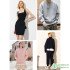 Scuba Knitting Fabric Thin Spandex Elasticity Space Fluffy for Sewing Suit Dress By Half Meter