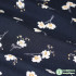 Rayon Fabric Dark Small Floral Flower Thin And Light DIY Handmade Pajamas Summer Clothes By Half Meter