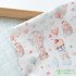 100%Cotton Pastoral Flowers Hot Air Balloon Lion Owl Digital Printing for Sewing DIY Handmade Muslin by Half Meter