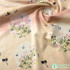 Suede Fabric Chinese Style Flowers Digital Printing for Sewing Autumn And Winter Clothes Handmade DIY by Half Meter