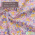 Colorful Small Floral Printed Cotton Poplin Fabric for Dress DIY Sewing Clothes Patchwork 50x140cm