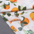 Fresh Pastoral Style Cotton Floral Printed Fabric Cotton Cloth Children's Dress Thin Section by Half Meter