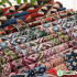 Thicken Yarn Dyed Bohemia Cotton Linen Home Decor Fabric Curtain Sofa Covers by the Meter