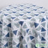 Geometric Canvas Fabric Stripes Triangle Polyester for Tablecloths Curtains Pillows Handmade DIY per Meters