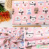Baby Cartoon Combed Cotton Knitted Fabric Quilting Soft For Sewing Children Clothes Animal Fabric By The Half Meter