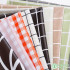 Waterproof PVC Grid Outdoor Fabric for Tablecloth Home Decor Upholstery Fabric for Furniture