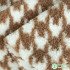 Diamond Houndstooth Leopard Polka Dot Printed Lambswool Coral Velvet Plush Doll Handmade DIY Warm Clothes Jacket Fabric by Half