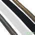 Golden Bead and Lace Trim Fabric Wedding Dresses DIY Patchwork Sewing Supplies Craft 100x2.3cm