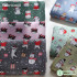 Cat Digital Printing Cotton Fabric for Sewing Baby Clothes DIY Handmade Patchwork Supplies Per Half Meter