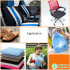 Solid Color Breathable Polyester Sandwich Mesh Fabric Per Meter for Chair Rug Bags Car Seat Covers Home Decor