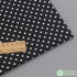 Polka Dot Cotton Fabric Printed Poplin Handmade DIY 3.5mm 2mm Dots for Sewing Per Half Meter