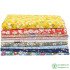 Floral Printed Cotton Pastoral Twill Muslin Fabric for Quilting Tops Dresses Shirts Needlework Patchwork By Half Meter