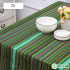 Thicken Cotton Linen Bohemian  Yarn Dyed Upholstery Fabric for Curtain Safa Home Textile 100x150cm