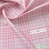 Pink Plaid Fabric Pure Cotton Digital Printing for Sewing Children Clothes Dress Patchwork per Half Meter