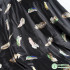 1 Yard Stretch Satin Feathers Pattern Elastic Imitate Silk charmeuse Dressing Making 58