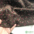 Vintage Fabric Printed Cotton Linen Small Floral Plaid for Sewing DIY Handmade Per Meters