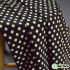 Small Polka Dot Printed Stretch Twill Suede Fabric Autumn and Winter Dress Pants Jacket per Half Meter