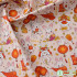 Patchwork Cotton Handmade Fabric Digital Printing Chinese Style Rabbit Lion Dance by Half Meter