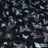75D Printed Chiffon Fabric Micro Translucent Butterfly Flower for Sewing Summer Dresses Clothes by Meters