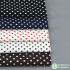 Polka Dot Cotton Fabric Printed Poplin Handmade DIY 3.5mm 2mm Dots for Sewing Per Half Meter
