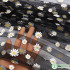 New Small Daisy Mesh Fabric for Soft Printed Clothing Wedding Dress Sewing by Half Meter