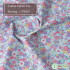 Floral Print Cotton Poplin Thin Fabric for DIY Children Clothes Handmade Accessories by the Meter 140x50cm
