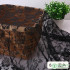 No Stretch Lace Fabric Rose Flower Plum Bossom Peony for Sewing Clothes Curtain Mesh by Meters