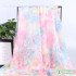 30D Thin Transparent French Georgette Chiffon Fabric Gradient for Quilting Summer Dress Smooth By Meters