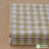 Plaid Fabric Dyed Linen Solid Color for Sewing Pillow Sofa Tablecloth Black and White Grid by Meters