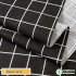 Striped and Plaid Printed Cotton Linen Fabric for Curtains Tablecloths Home Decoration Accessories