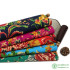 Peony Fabric Ethnic Printed Cotton Linen Breathable Fabrics For Upholstery Furniture Home Decor Textile Per Meter