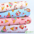 Ice Cream Baby Cartoon Digital Printed Cotton Muslin Fabric for Quilting Clothes Sewing Patchwork Per Half Meter